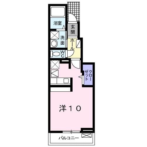 ブルー　デ　コートの物件間取画像