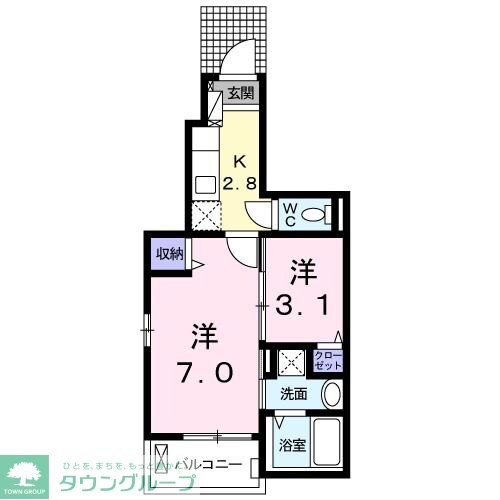 プロスペリタの物件間取画像