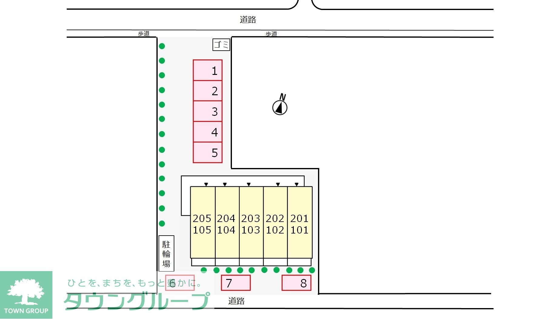 アムールＥの物件内観写真