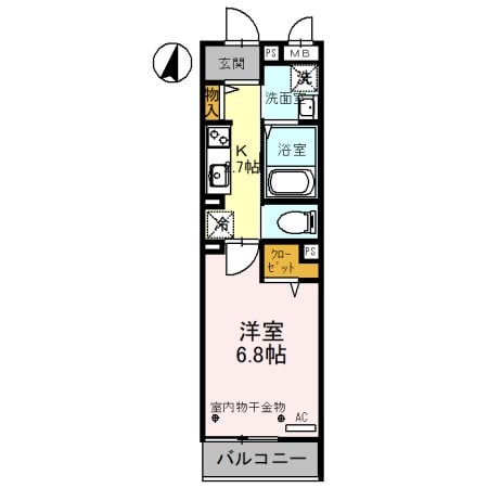 エミネンスの物件間取画像