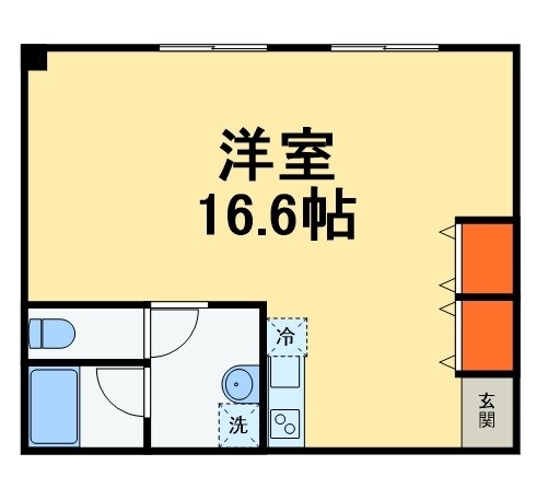 ルーク津田沼の物件間取画像