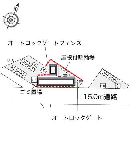 レオパレスアドミラブールIIの物件内観写真