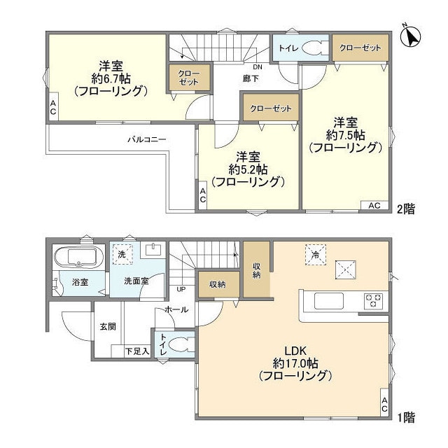 Kolet船橋三咲#06の物件間取画像