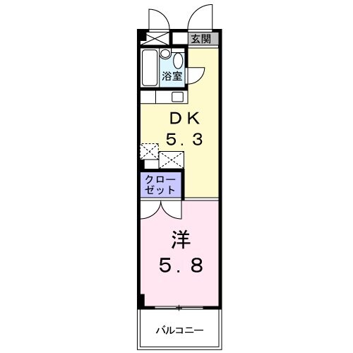 メゾン笠原の物件間取画像