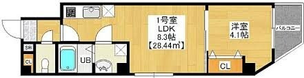 トスティナ新宿の物件間取画像