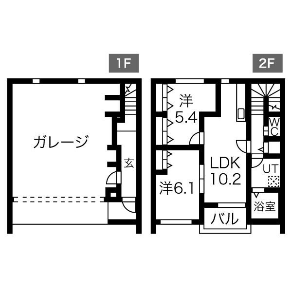 LaLa Charme Aの物件間取画像