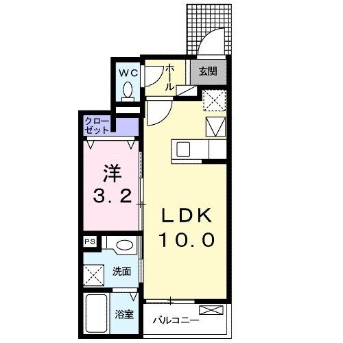 ル　ヴァン　デュ　パンの物件間取画像