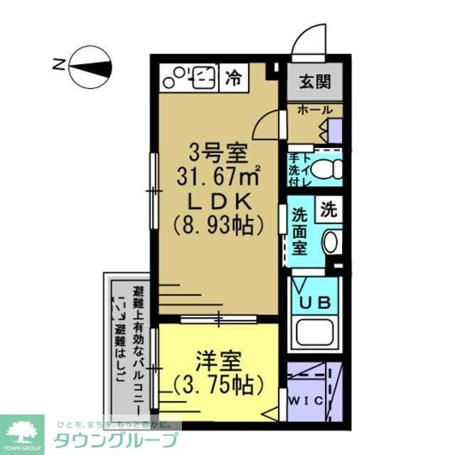 コンフォーティア蘇我の物件間取画像