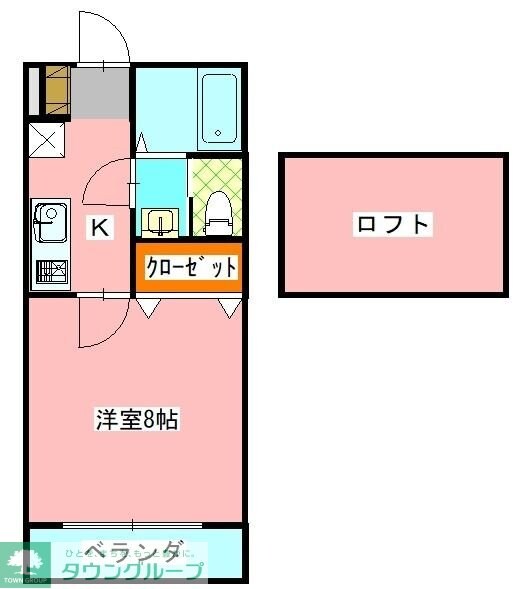 メルローズプレイスIIの物件間取画像