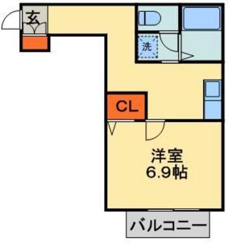 エヴァーグリーンテラス　の物件間取画像