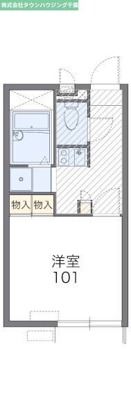 レオパレスフォレスタの物件間取画像