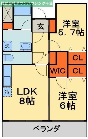 サンヒルズ秀栄の物件間取画像