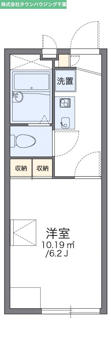 レオパレスプリマベーラの物件間取画像