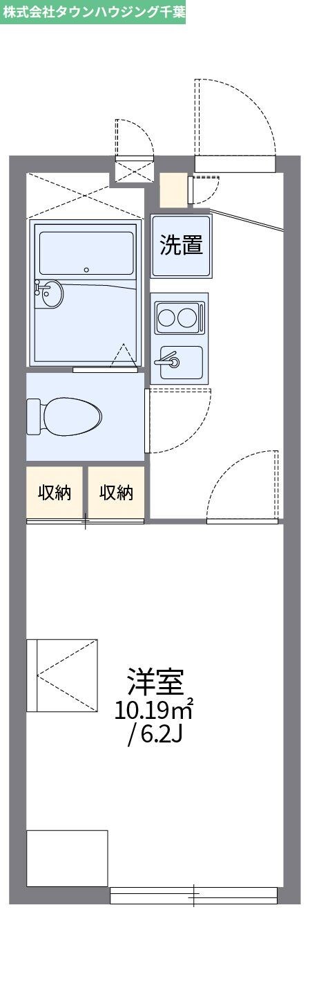 レオパレスサンフラウアの物件間取画像