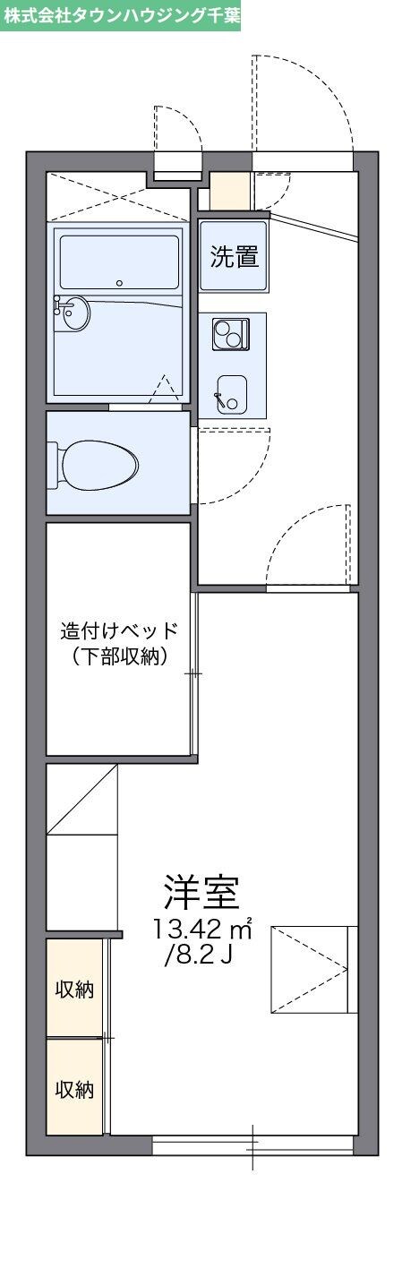 レオパレスＳＡＫＵＲＡの物件間取画像