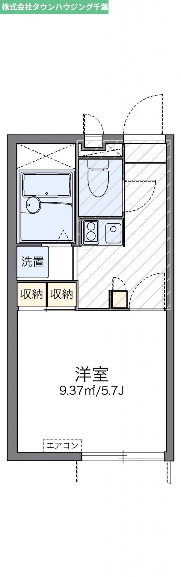 レオパレスフォレスタの物件間取画像