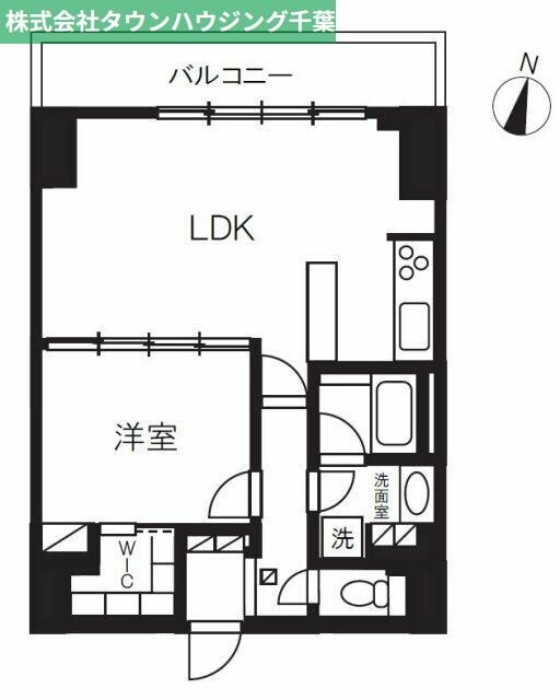 プライムメゾン千葉新町の物件間取画像