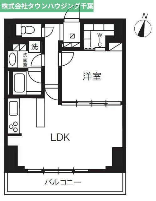 プライムメゾン千葉新町の物件間取画像