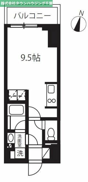 プライムメゾン千葉新町の物件間取画像