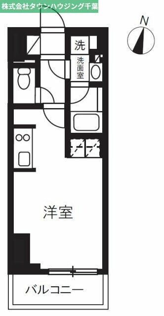 プライムメゾン千葉新町の物件間取画像