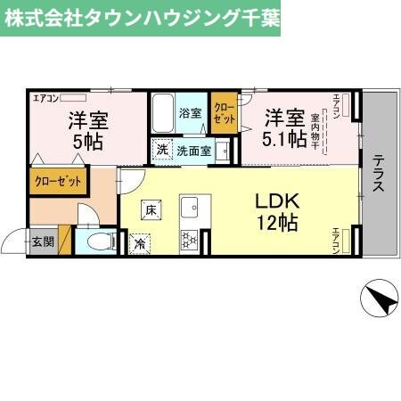 D-ROOM新宿I-Bの物件間取画像