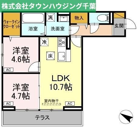 アヴァンスコート参番館の物件間取画像