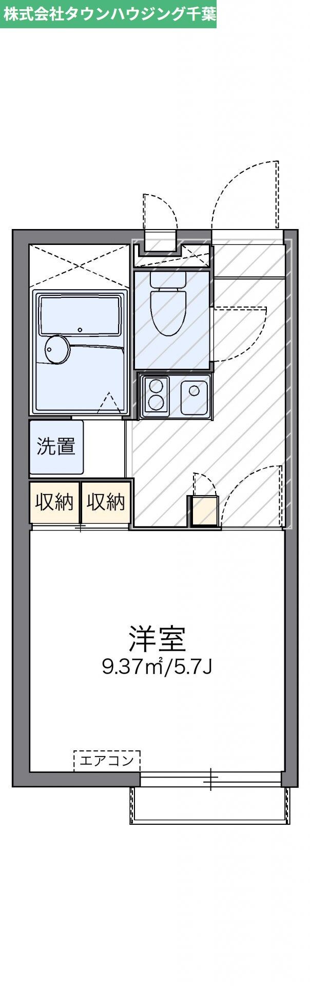 レオパレスフォレスタの物件間取画像