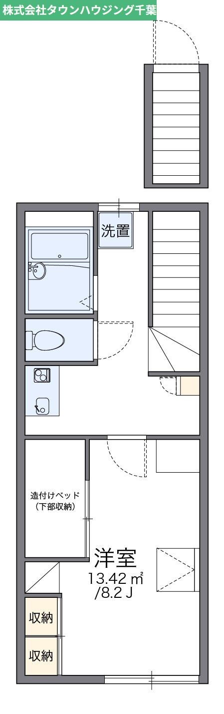 レオパレスうすいの物件間取画像