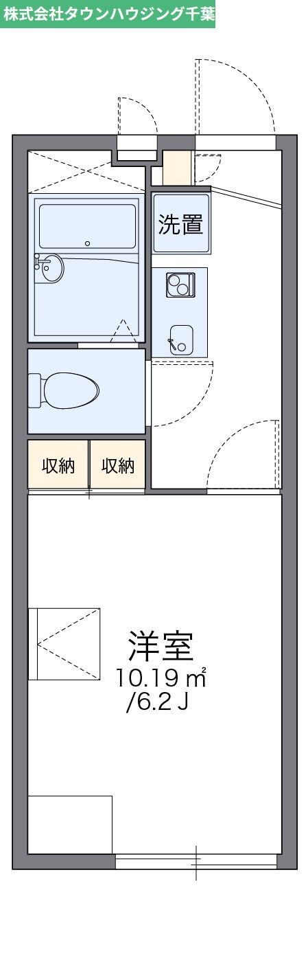 レオパレス旭の物件間取画像