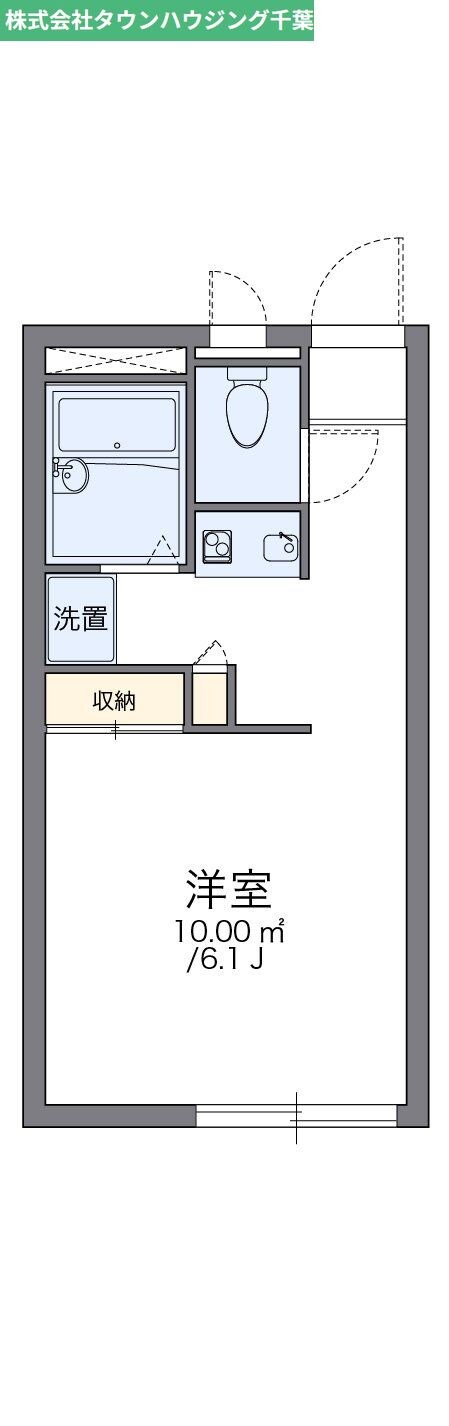 レオパレスアネックス志津の物件間取画像