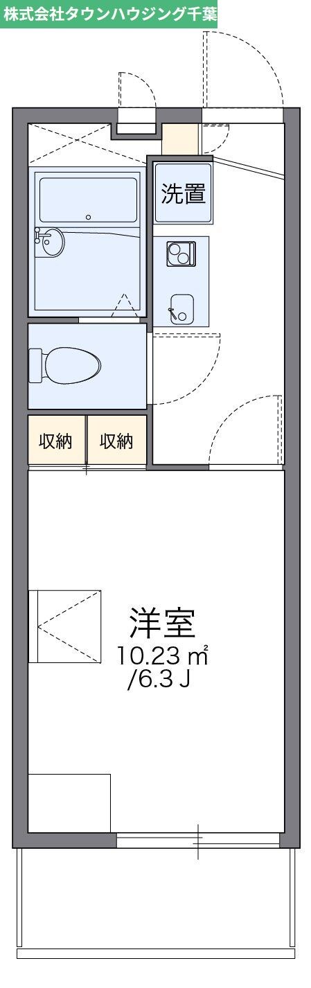 レオパレスリトル　ベルの物件間取画像