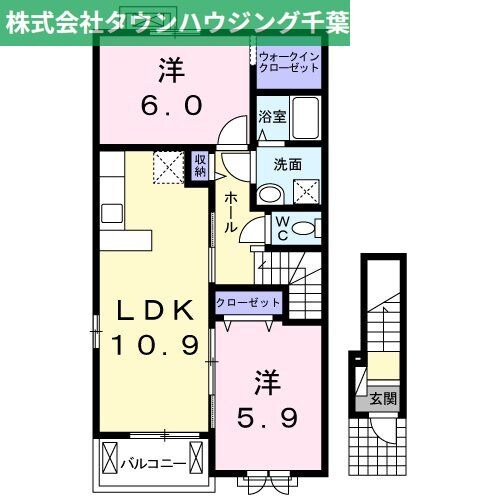 グラース・アヴェニューの物件間取画像