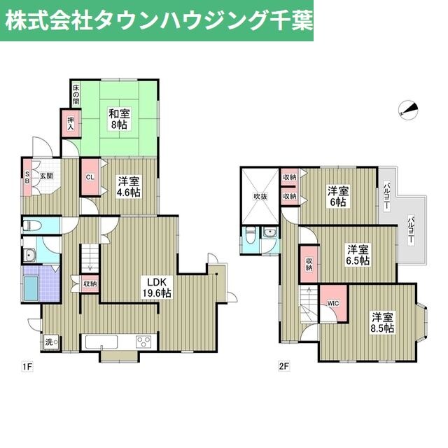 リブレス越智町戸建IIIの物件間取画像