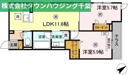 仮）D-ROOM登戸3丁目の物件間取画像