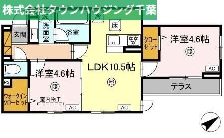 仮）D-ROOM登戸3丁目の物件間取画像