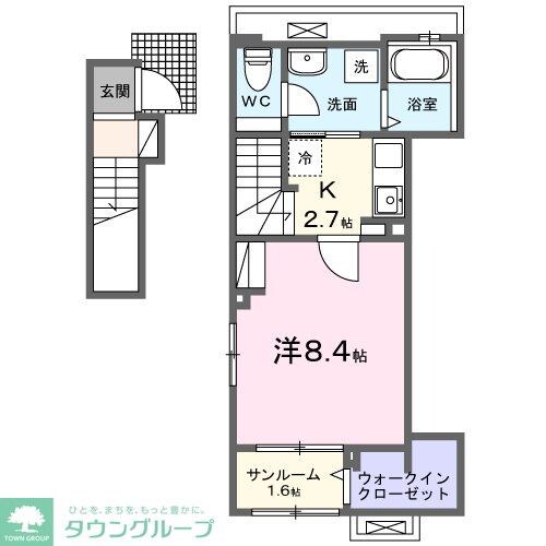 ドゥー・メゾン幕張本郷　IIの物件間取画像