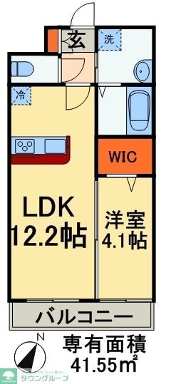 エクセルＫの物件間取画像