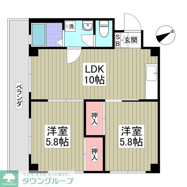 第25大協ビルの物件間取画像