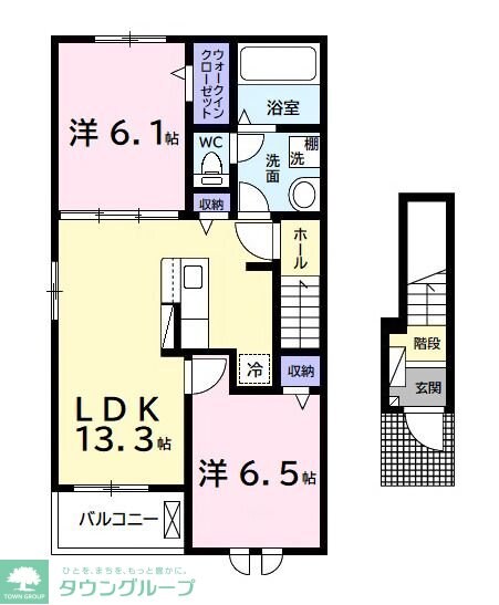ベリッシモ　ソーレの物件間取画像
