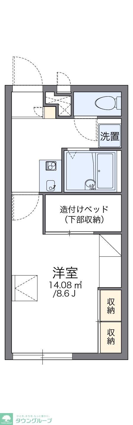 物件間取画像