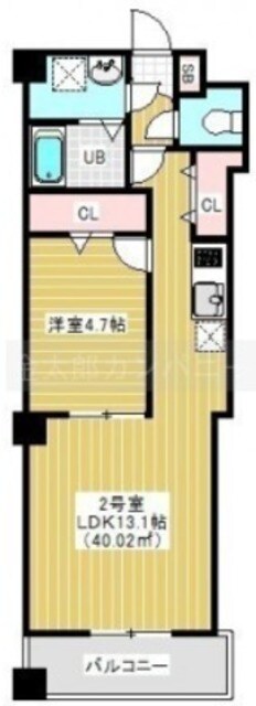 スペランザ新検見川の物件間取画像