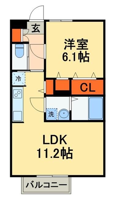 ヴィラ　アリエスの物件間取画像