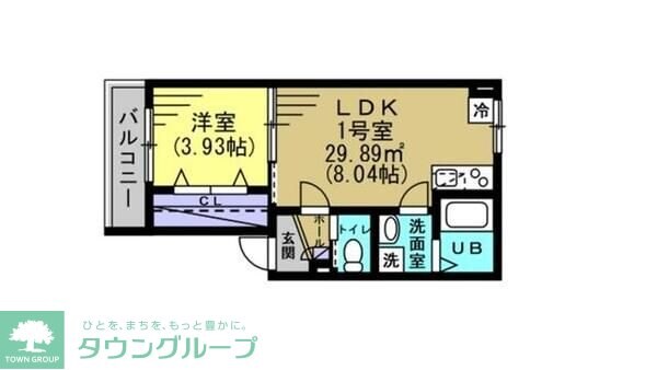 AJ馬橋IVの物件間取画像