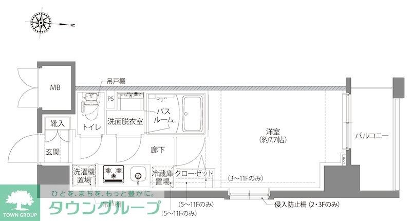 AELL亀有の物件間取画像