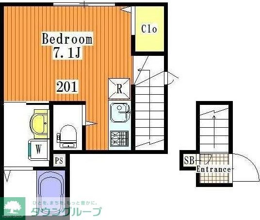 ケーズフラットの物件間取画像