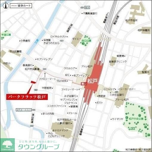 パークフラッツ松戸の物件内観写真