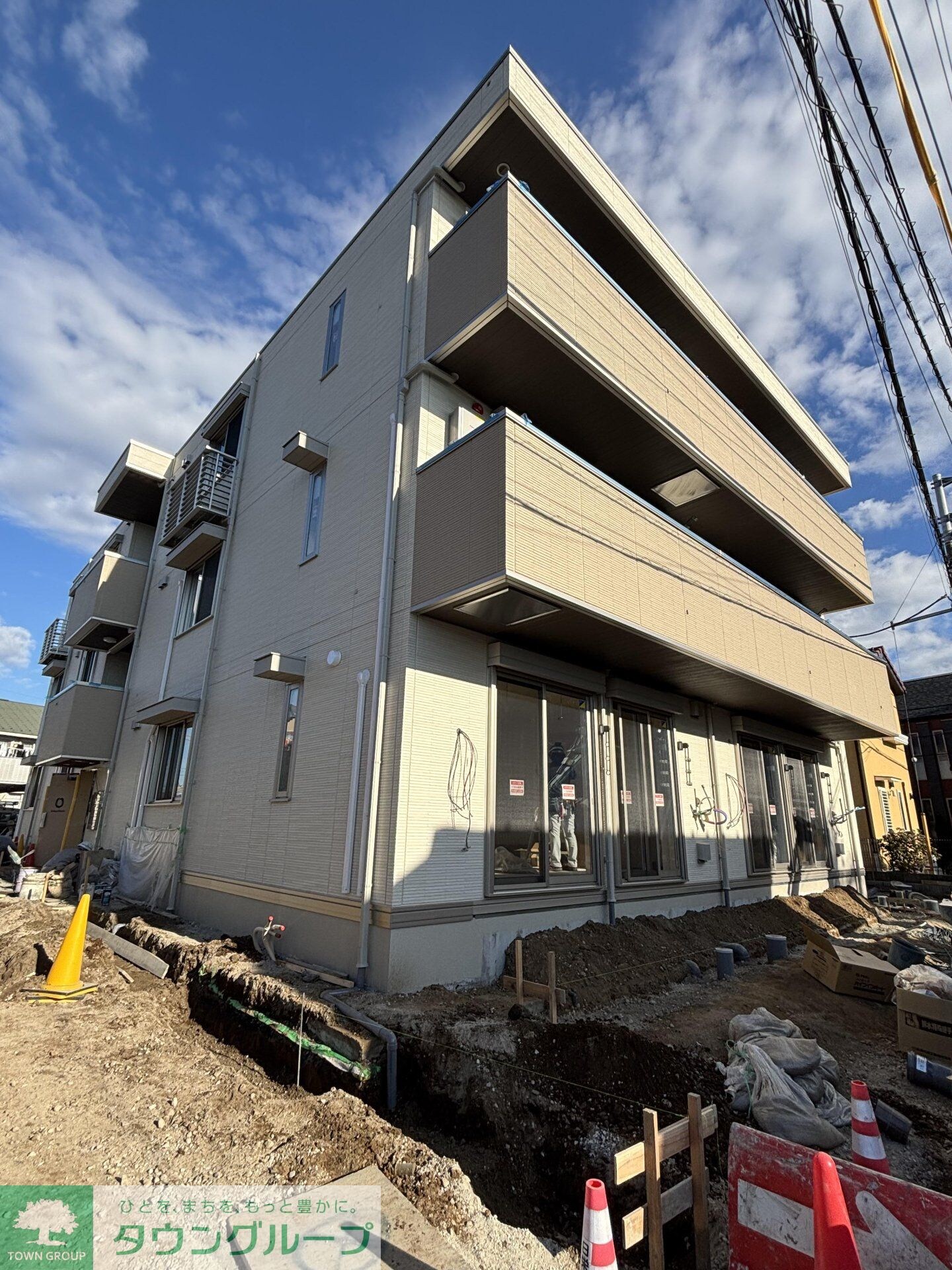 ハイクレストの物件外観写真