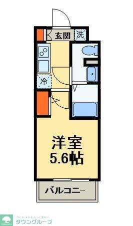 GENOVIA天王台の物件間取画像