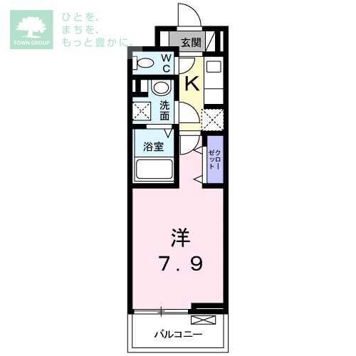 クラール本八幡の物件間取画像