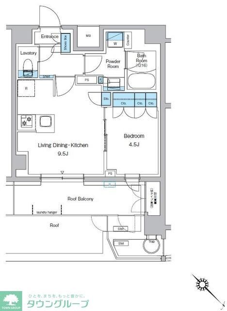 プレディアコート西葛西の物件間取画像